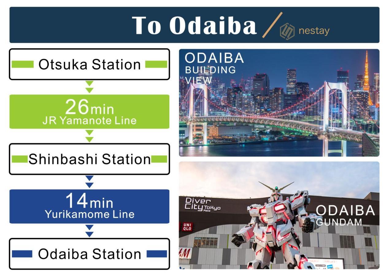 Nestay Inn Tokyo Otsuka 201 Экстерьер фото