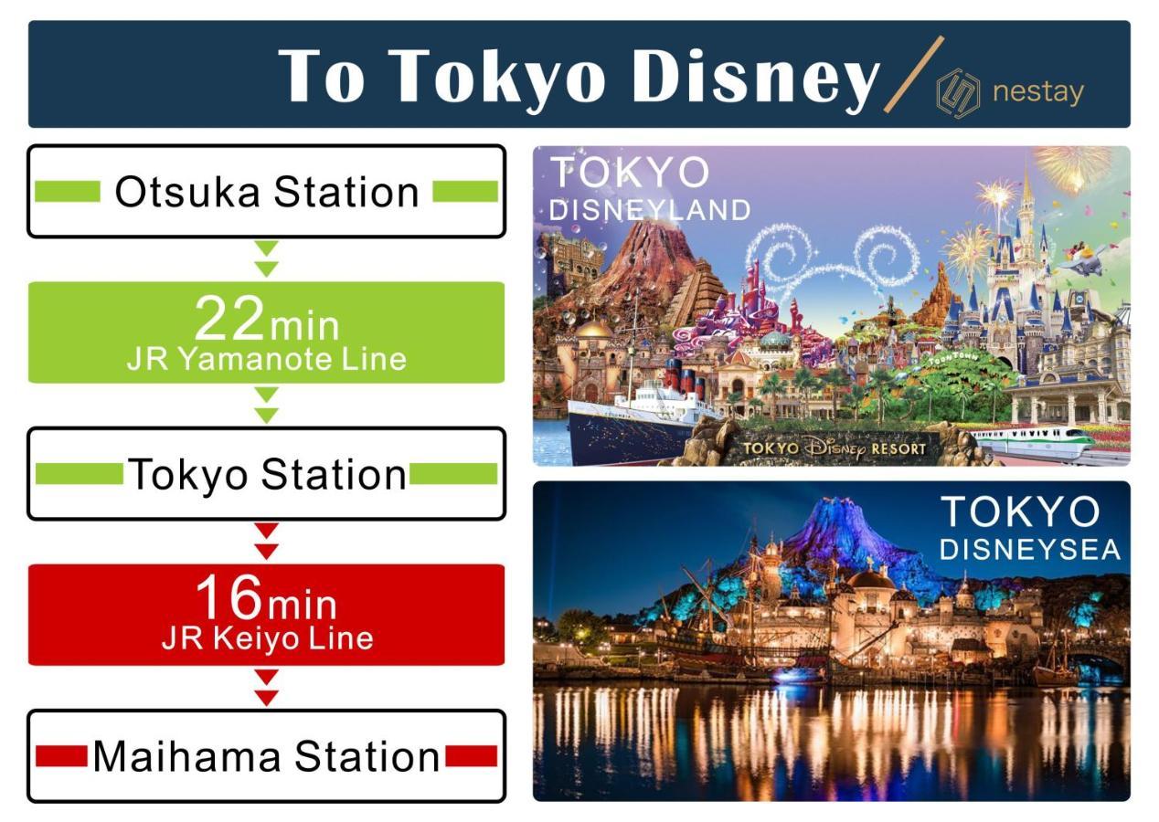 Nestay Inn Tokyo Otsuka 201 Экстерьер фото